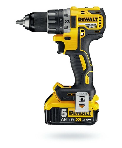 Wiertarko-wkrętarka XR 18V 2 aku 5Ah Li-Ion + walizka DeWALT DCD791P2-QW 5