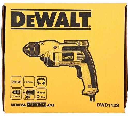Wiertarka bez udaru 701W DeWALT DWD112S 3