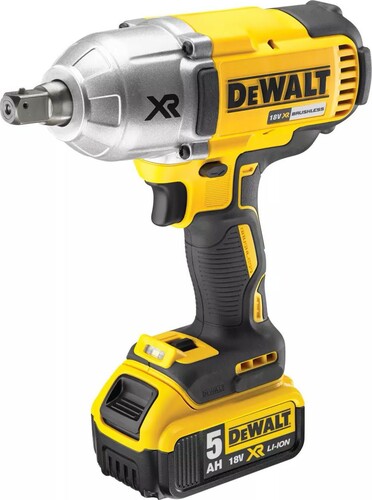 Klucz udarowy 1/2 XR Li-Ion 18V 950 Nm 2x5Ah + walizka + ładowarka DeWALT DCF899P2 3