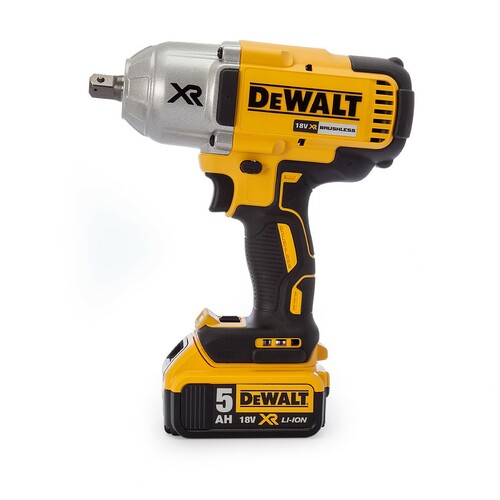 Klucz udarowy 1/2 XR Li-Ion 18V 950 Nm 2x5Ah + walizka + ładowarka DeWALT DCF899P2 4