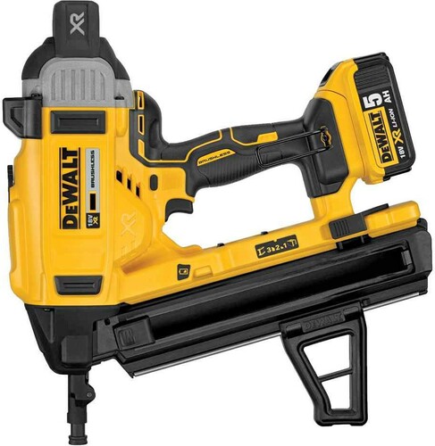 Gwoździarka do betonu XR 18V 2x5,0Ah + walizka + ładowarka DeWALT DCN890P2 6