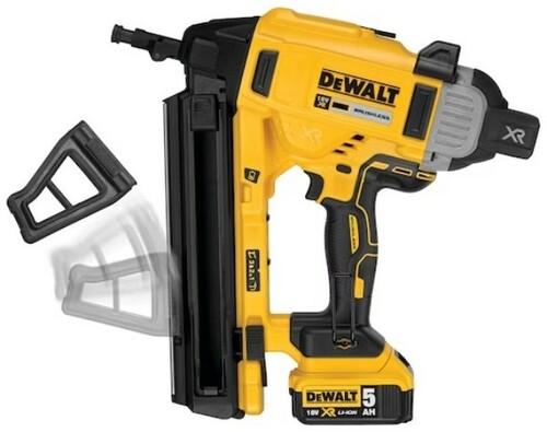 Gwoździarka do betonu XR 18V 2x5,0Ah + walizka + ładowarka DeWALT DCN890P2 7