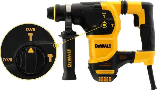 Młotowiertarka 950W SDS-Plus 3,5 J DeWALT D25333K 4