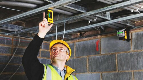 Detektor wiązki laserowej do laserów zielonych DeWALT DE0892G 5