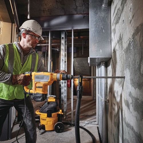 Młotowiertarka 1350W SDS-Max 10,5 J + walizka DeWALT D25614K 5