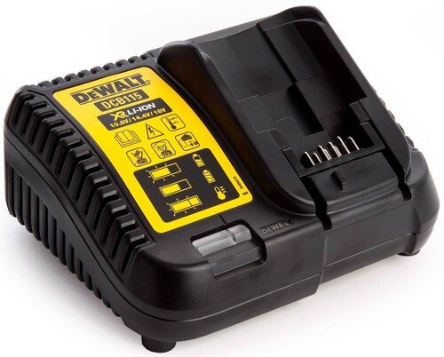 Zestaw 4 narzędzi + 3x5Ah + ładowarka + 2 kufry DeWALT DCK422P3 8