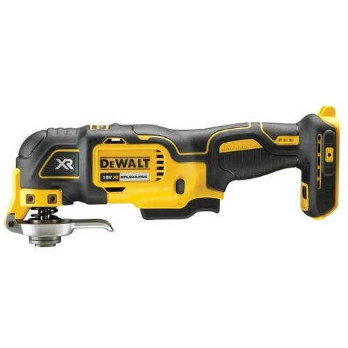 Narzędzie wielofunkcyjne 18V b/aku + walizka DeWALT DCS356NT 3