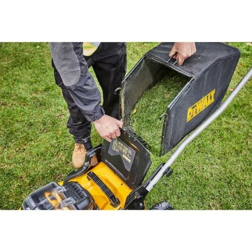 Kosiarka akumulatorowa 36V (2x18V) + 2 x 5Ah + ładowarka DeWALT DCMW564P2 21