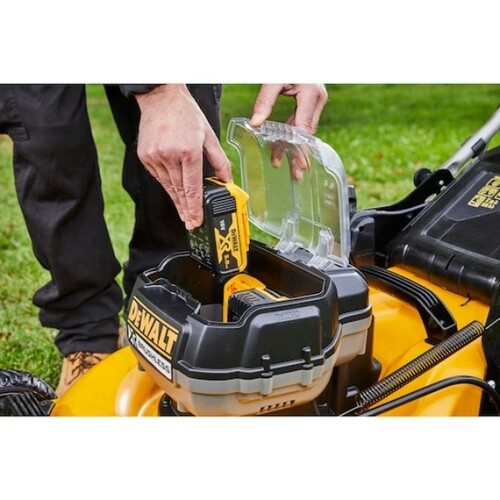 Kosiarka akumulatorowa 36V (2x18V) + 2 x 5Ah + ładowarka DeWALT DCMW564P2 22