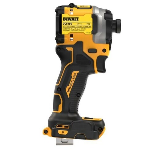 Zakrętarka udarowa bit 1/4 208Nm b/aku + walizka DeWALT DCF850N 7