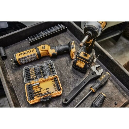Zakrętarka udarowa bit 1/4 208Nm b/aku + walizka DeWALT DCF850N 15