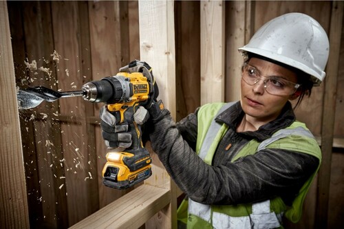 Wiertarko-wkrętarka 18V Aku 1,7Ah POWERSTACK + ładowarka + walizka DeWALT DCD800E1T 10