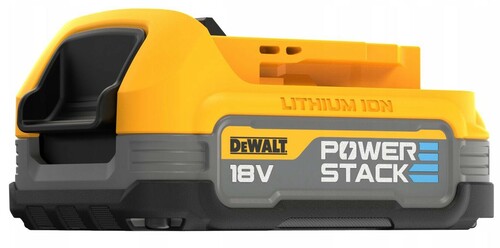 Wiertarko-wkrętarka 18V Aku 1,7Ah POWERSTACK + ładowarka + walizka DeWALT DCD800E1T 11