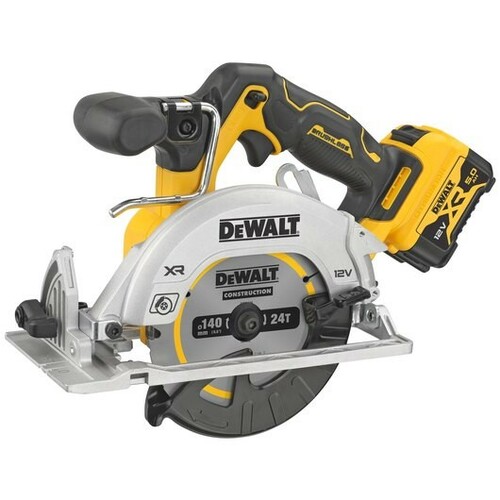 Pilarka tarczowa 12V + 2 x 5Ah + ładowarka + walizka DeWALT DCS512P2 3