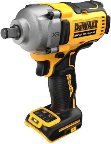 Klucz udarowy 1/2 18V 813N pierścień blokujący + 2 x 5Ah + ładowarka + wkład do szuflady + osłona gumowa DeWALT DCF891P2G 3