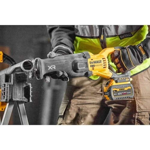 Piła szablasta 18V 54V XR Flexvolt + walizka + 1x6Ah + ładowarka DeWALT DCS386T1 6