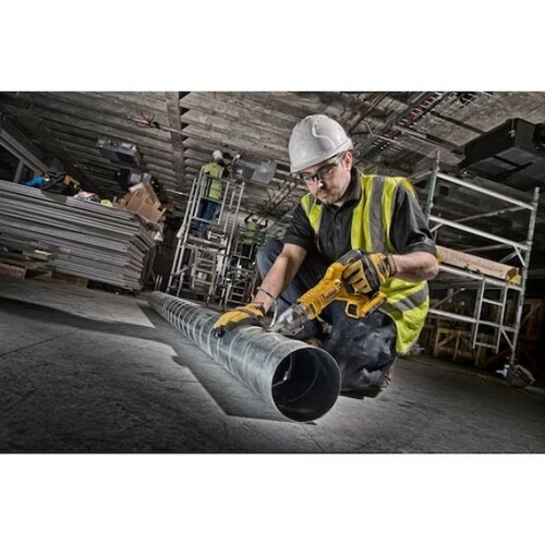 Nożyce do metalu kompakt. 18V XR b/aku DeWALT DCS491N 4