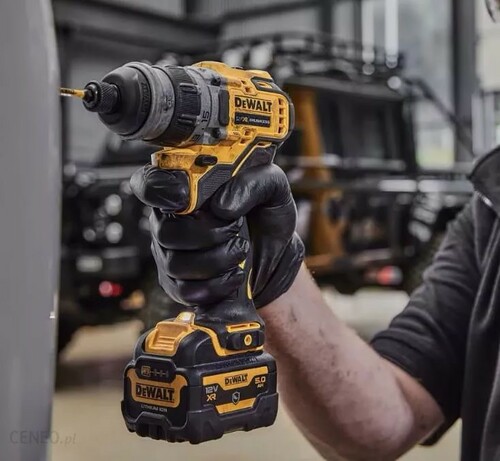 Wiertarko-wkrętarka 12V z wymiennymi głowicami 57Nm + walizka + 2 x 3Ah + ładowarka DeWALT DCD703L2T 3