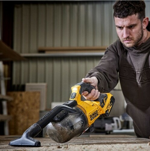 Odkurzacz ręczny 18V b/aku DeWALT DCV501LN 10