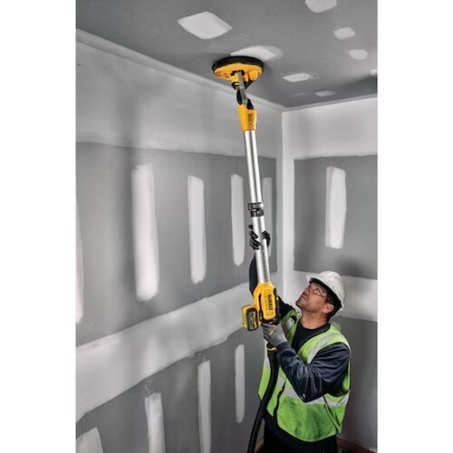 Szlifierka do szlifowania płyt G-K ŻYRAFA 225mm + 2 x 6Ah + ładowarka DeWALT DCE800T2 10