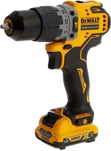 Wiertarko-wkrętarka 12V + 2x2Ah + walizka + ładowarka DeWALT DCD706D2 3