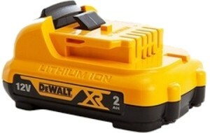 Wiertarko-wkrętarka 12V + 2x2Ah + walizka + ładowarka DeWALT DCD706D2 5