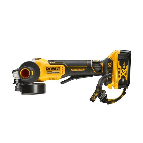 Szlifierka kątowa 18V 125mm + 2x5Ah + walizka DeWALT DCG406P2LRT 4