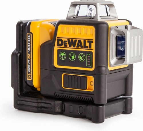 Laser samopoziomujący 3-wiązkowy 360° 12V zielony DeWALT DCE089D1G 2