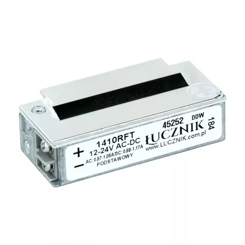 Elektrozaczep podstawowy 12-24V AC/DC Łucznik Lockpol 1410RFT 5