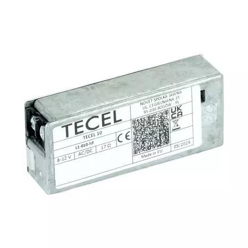 Elektrozaczep 10, zapadka z regulacją, 8-12V AC/DC TECEL 3