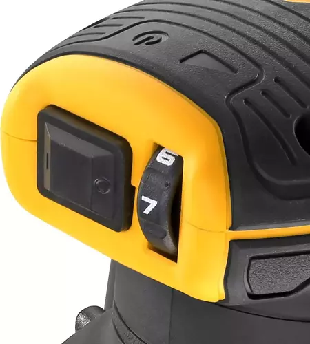 Szlifierka mimośrodowa 125 mm 18V XR b/aku + walizka DeWALT DCW210NT 3