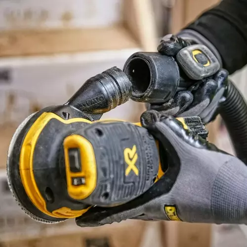 Szlifierka mimośrodowa 125 mm 18V XR b/aku + walizka DeWALT DCW210NT 8