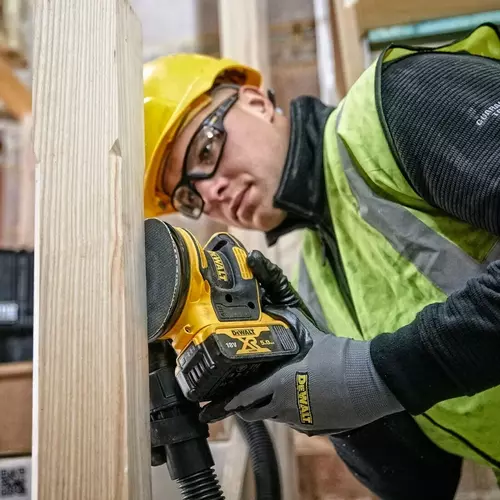 Szlifierka mimośrodowa 125 mm 18V XR b/aku + walizka DeWALT DCW210NT 9