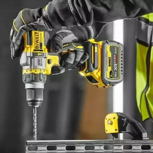 Wiertarko-wkrętarka udarowa 18V 1x9Ah DeWALT DCD999X1 3
