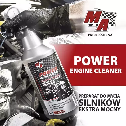 Czyszczenie Silnika Power Engine Cleaner 1l (Ekstra Mocny) MA PROFESSIONAL 5