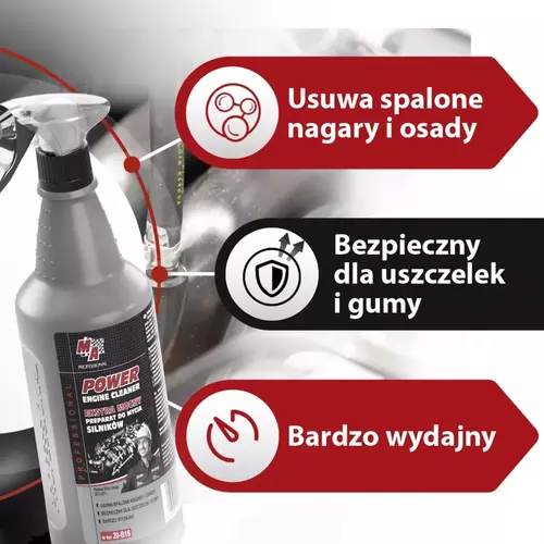 Czyszczenie Silnika Power Engine Cleaner 1l (Ekstra Mocny) MA PROFESSIONAL 6