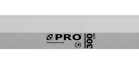 Łata murarska trapezowa 300 cm PRO 3-01-02-22 3