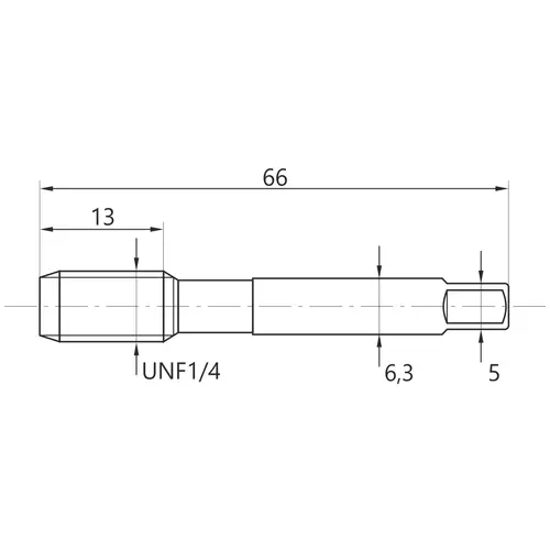 Gwintownik UNF1/4 NO2 LUNA 2