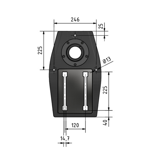 Wiertarka stołowa Optimum OPTIdrill DP 26-T (230 V) 8
