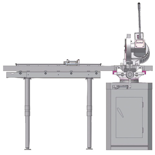 Ręczna piła tarczowa do cięcia metalu Optimum OPTIsaw CS 275 4