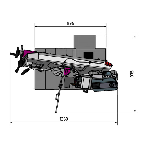 Piła taśmowa do metalu Optimum OPTIsaw SD 281V 6