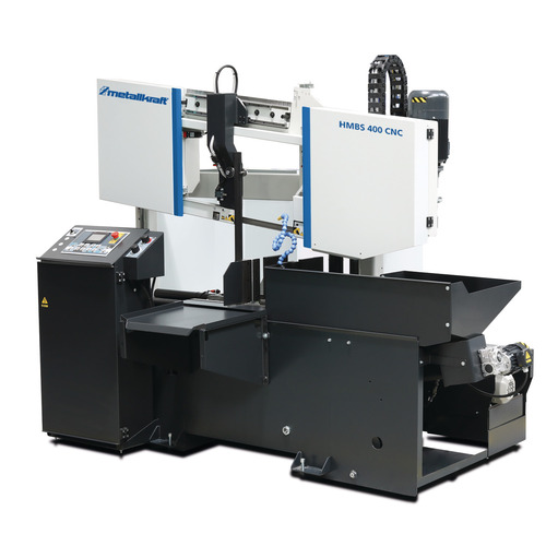 W pełni automatyczna dwukolumnowa pozioma piła taśmowa do metalu Metallkraft HMBS 400 CNC 2
