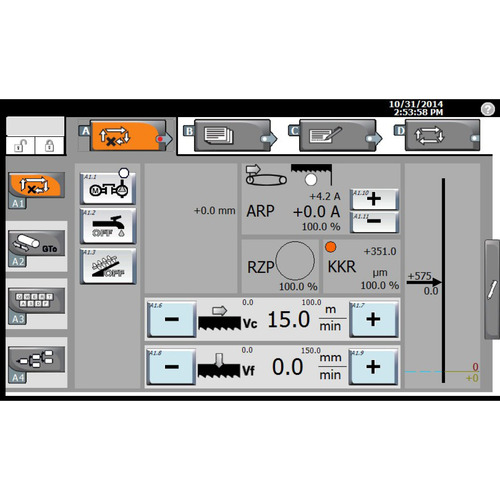 W pełni automatyczna dwukolumnowa pozioma piła taśmowa do metalu Metallkraft HMBS 5000 CNC X 2