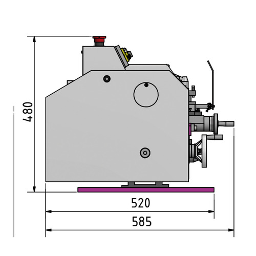 Tokarka Optimum OPTIturn TU 2304 5