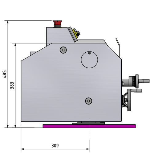 Tokarka Optimum OPTIturn TU 2406 (400 V) 5
