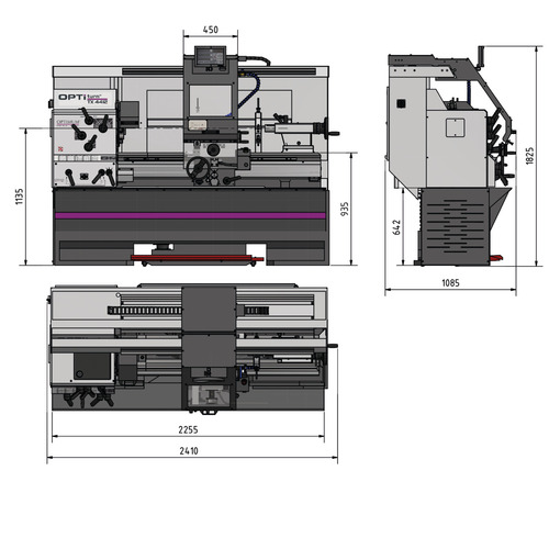 Tokarka Optimum OPTIturn TX 4414 6