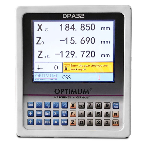 Tokarka centralna i wrzecionowa Optimum OPTIturn TM 3310V 6
