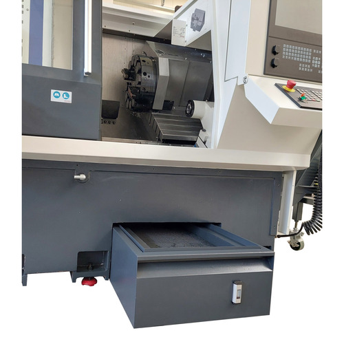 Tokarka CNC z pochyłym łożem Optimum OPTIturn S 600 9