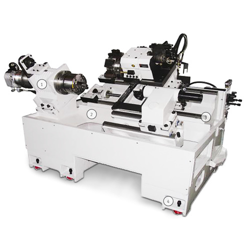 Tokarka CNC z pochyłym łożem Optimum OPTIturn S 600 11