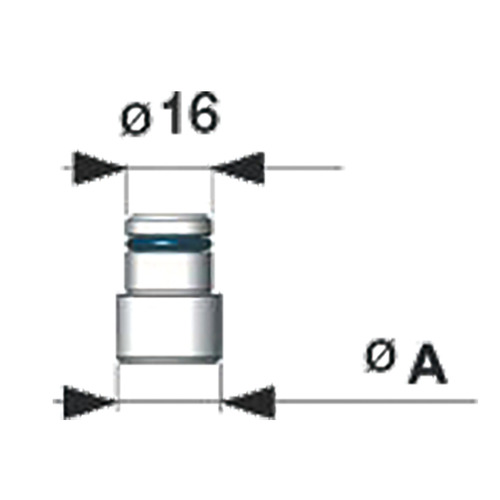 Nakrętki teowe Optimum Ø 18 mm 2